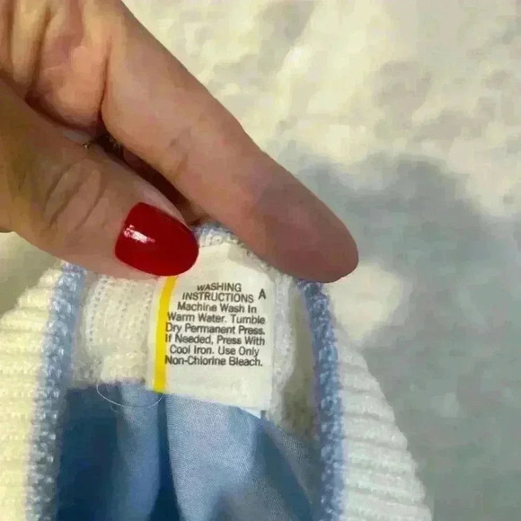 Vintage Baby Boy Two Piece 12 Month Sweater & Vest Classic Winter Theme Snowman - Picture 8 of 9